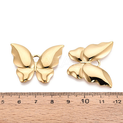 304 Stainless Steel Butterfly Pendants STAS-T069-20G-1