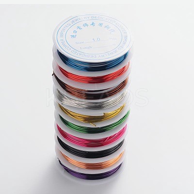 Round Copper Jewelry Wire CWIR-CW1mm-1