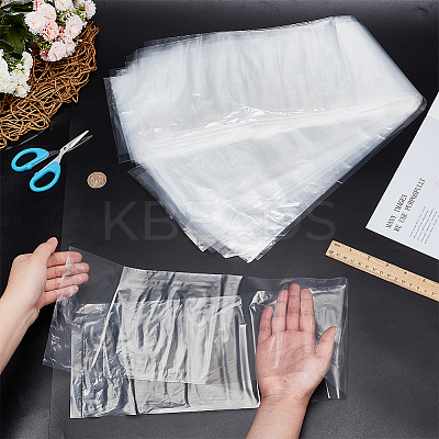 Rectangle Plastic Film Storage Bags ABAG-WH0038-46-1