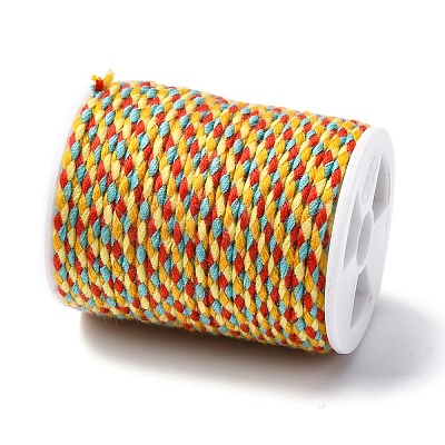 Three Color Polycotton Cord Metallic Cord OCOR-Z003-D123-1