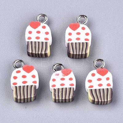 Handmade Polymer Clay Charms LS-X-CLAY-T016-61-1