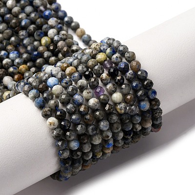 Natural Lapis Lazuli Beads Strands LS-G-L629-B01-3mm-03-1