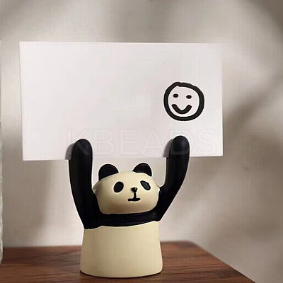 Resin Memo Photo Stand Holder OFST-PW0002-068J-1