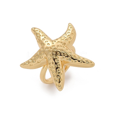 Brass Finger Rings for Women RJEW-U041-22G-1