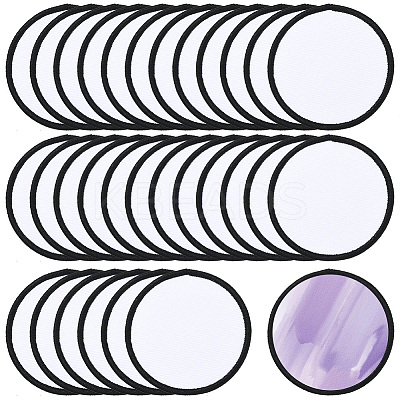 30Pcs Computerized Embroidery Cloth Iron on/Sew on Patches DIY-SP0005-40-1