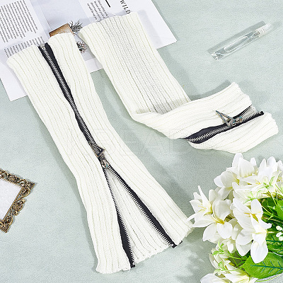 Acrylic Fibers Leg Sleeves AJEW-WH20072-16B-1