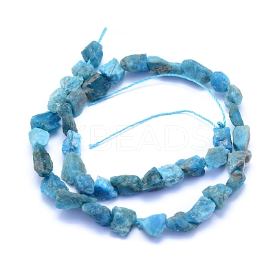 Raw Rough Natural Apatite Beads Strands G-I279-B09-1