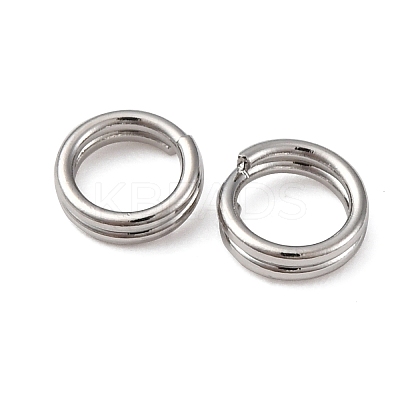 Brass Split Rings KK-Z112-49P-01-1
