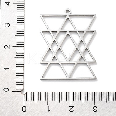 Anti-Tarnish 304 Stainless Steel Pendants LS-STAS-U030-05P-1