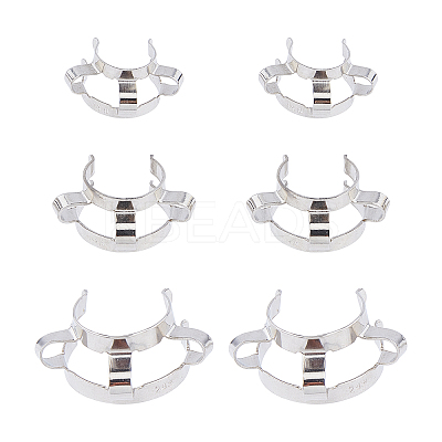 Carbon Steel Clips AJEW-OC0001-71P-1
