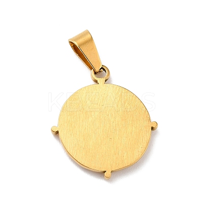 PVD Vacuum Plating 304 Stainless Steel Pendants STAS-F277-29G-1