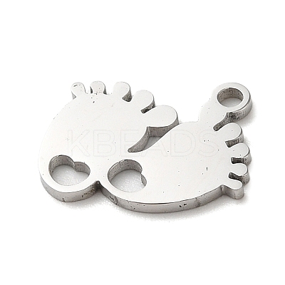 Non-Tarnish 304 Stainless Steel Charms STAS-K270-02P-1