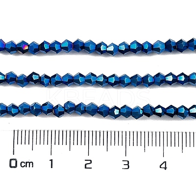 Transparent Electroplate Glass Beads Strands LS-EGLA-A039-T3mm-UA03-1