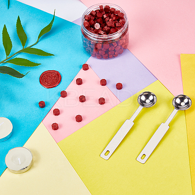 Sealing Wax Particles Kits for Retro Seal Stamp DIY-CP0003-50G-1