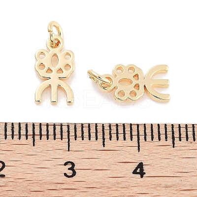 Brass Pendants KK-P271-30G-1
