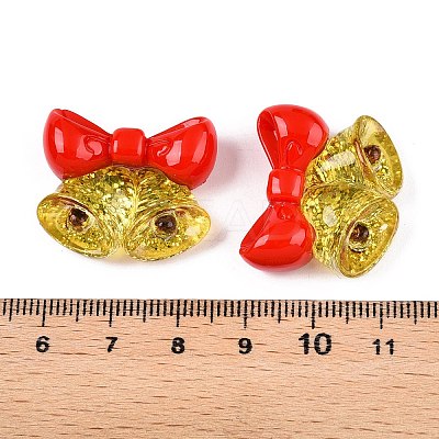 Christmas Theme Transparent Epoxy Resin Decoden Cabochons CRES-T025-01A-1