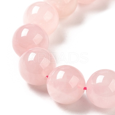 Natural Madagascar Rose Quartz Beads Strands G-F641-01-E-1