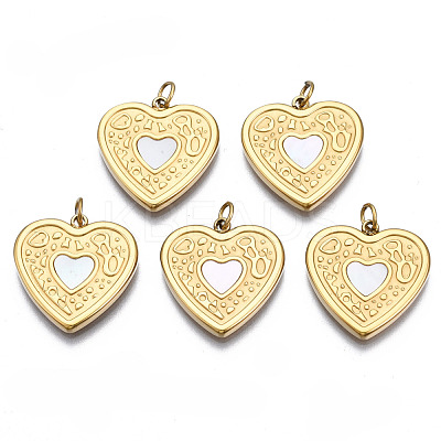 316 Surgical Stainless Steel Pendants STAS-N097-002-1