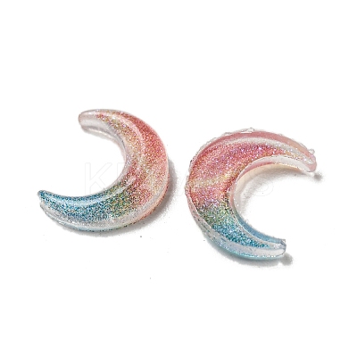 Luminous Transparent Resin Decoden Cabochons RESI-D013-12-1