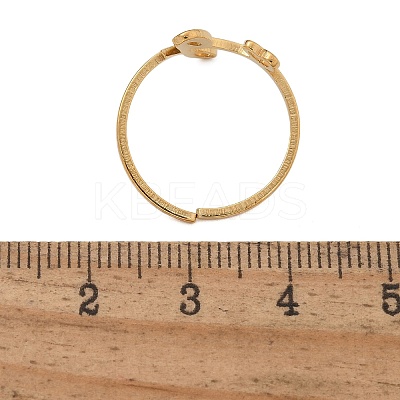 304 Stainless Steel Cuff Rings for Women RJEW-D285-01G-G-1
