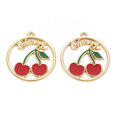 Alloy Enamel Pendants LS-ENAM-S126-107-NR-1