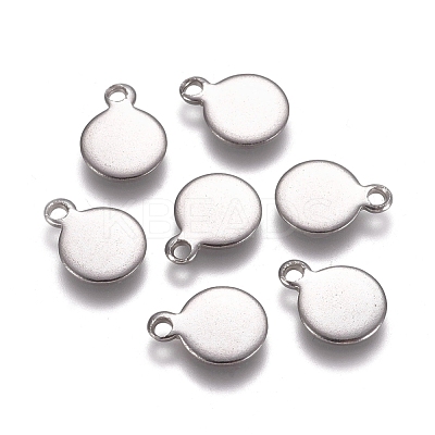 Tarnish Resistant 304 Stainless Steel Charms STAS-M274-021D-1