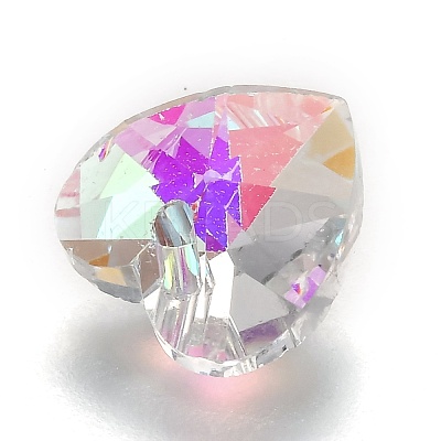 Romantic Valentines Ideas Glass Charms X-G030V10mm-39-1