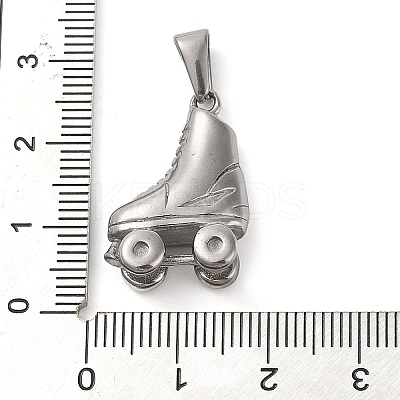 Non-Tarnish 304 Stainless Steel Pendants STAS-R229-19P-1