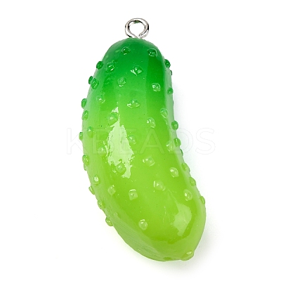 Resin Pendants X-RESI-S010-03A-1