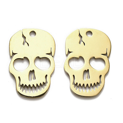 Halloween 304 Stainless Steel Pendants STAS-B054-01G-1