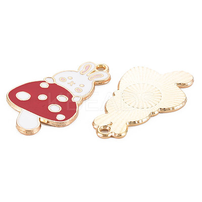 Alloy Enamel Pendants ENAM-S126-113-NR-1