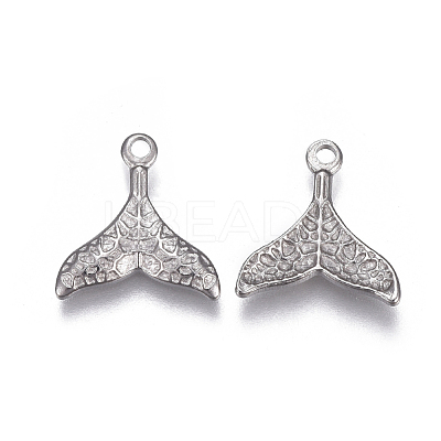 Tarnish Resistant 304 Stainless Steel Pendants STAS-F207-05P-A-1