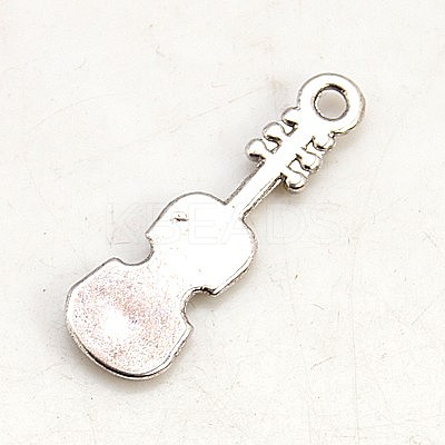 Tibetan Style Alloy Violin Pendants LS-TIBEP-EA11011Y-FF-1