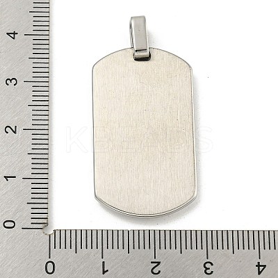 Ion Plating(IP) 304 Stainless Steel Pendants STAS-F307-15G-1
