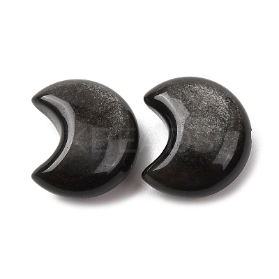 Natural Silver Sheen Obsidian Beads G-Z156-A01-1