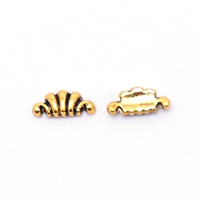 Alloy Cabochons MRMJ-WH0058-30AG-1