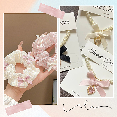200Pcs Handmade Polyester Costume Accessories DIY-SP0004-86A-04-1