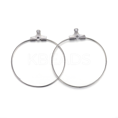 Tarnish Resistant 304 Stainless Steel Pendants X-STAS-F191-09P-C-1