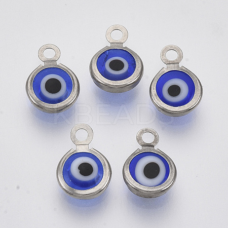 Handmade Lampwork Charms LS-STAS-T041-01-04-1