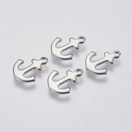 Tarnish Resistant 304 Stainless Steel Charms STAS-F139-028P-1