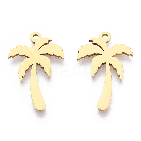 201 Stainless Steel Pendants LS-STAS-T052-48G-1