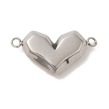 304 Stainless Steel Connector Charms STAS-S131-07P-1