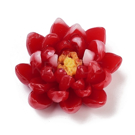 Two Tone Opaque Resin Decoden Cabochons LS-RESI-K042-01D-1