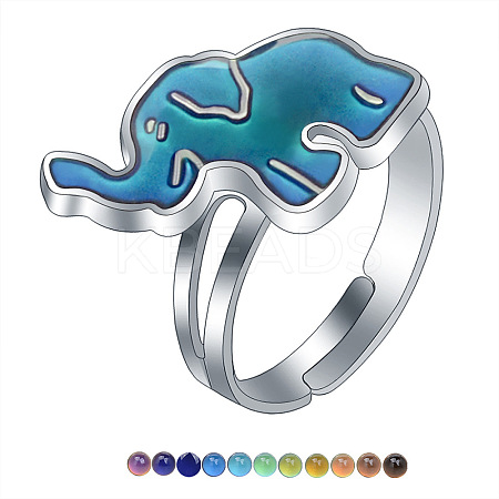 Zinc Alloy Adjustable Finger Rings for Girls FS-WGF0ECC-01-1