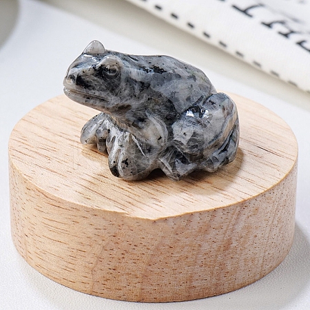Natural Labradorite Carved Healing Frog Figurines PW-WG28161-19-1
