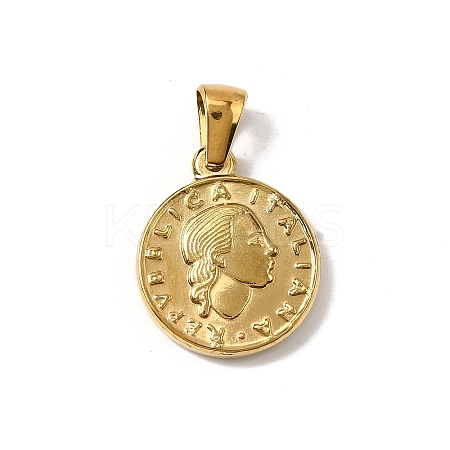 304 Stainless Steel Pendants STAS-B094-01J-G-1