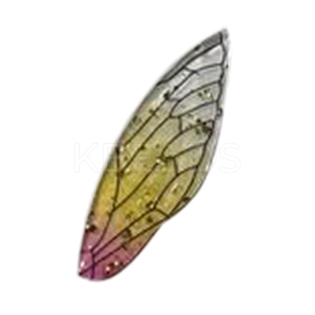Transparent Resin Big Pendants RESI-TAC0005-022A-06-1