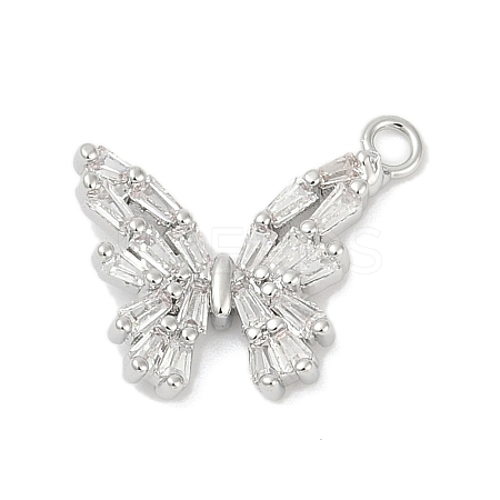 Brass Micro Pave Cubic Zirconia Pendants LS-KK-Z094-15P-1