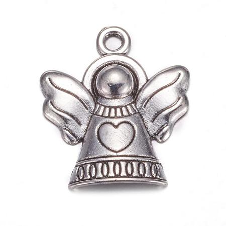 Tibetan Style Alloy Pendants TIBEB-A11978-AS-LF-1