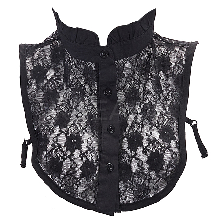 Polyester Lace Collar DIY-WH0430-634A-1